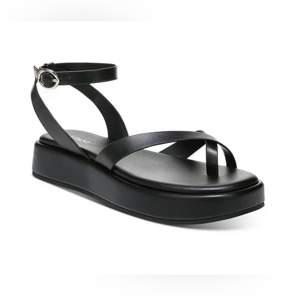 New Alfani Araa Flatform Open Toe Ankle Strap Sandal Sz 11